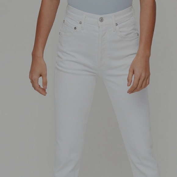 AGOLDE Riley High Waist Straight Leg Jeans - Picture 7 of 8